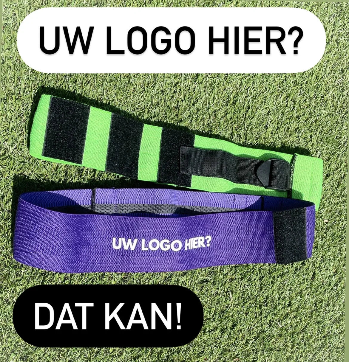 Bootyband met uw bedrijfslogo bestellen? Heeft u een eigen (web)winkel, sportschool, fysiotherapiepraktijk of ander