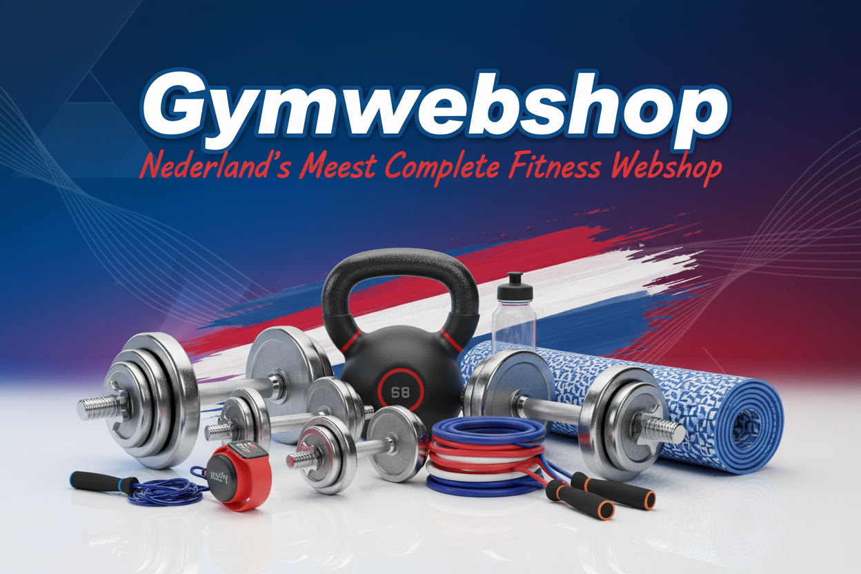 Gymwebshop de meest complete fitnesswebshop van Nederland. Fitnessapparaten, sportartikelen voor thuis sporten