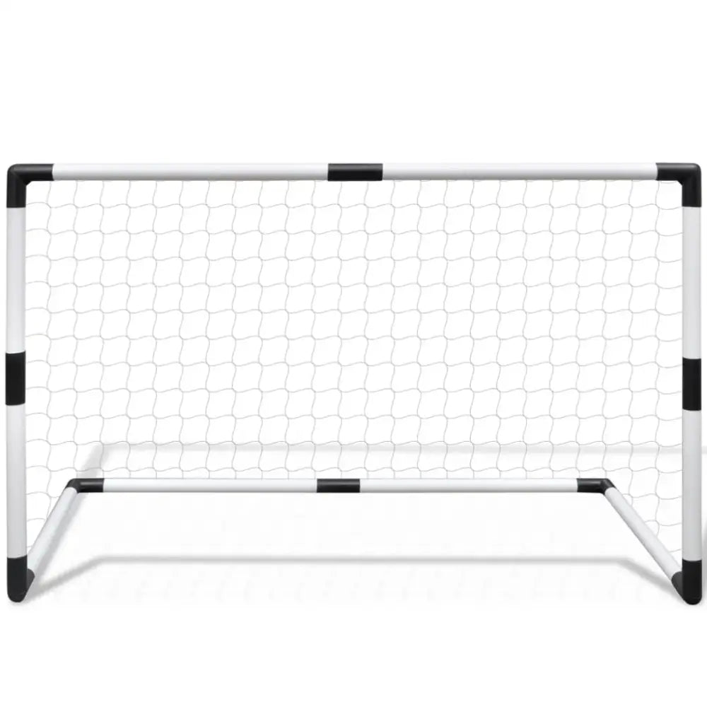 2-delige minidoeltjesset met net 91,5x48x61 cm - voetbaldoelen & -netten