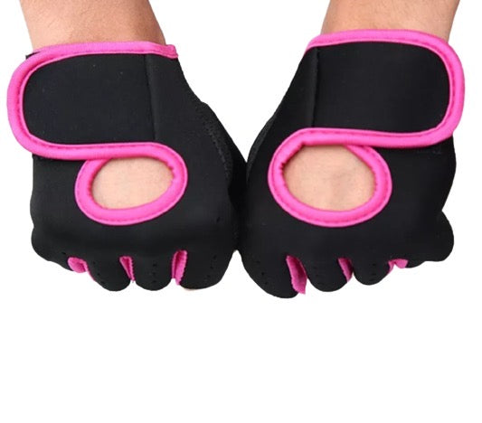 Fitness handschoenen roze