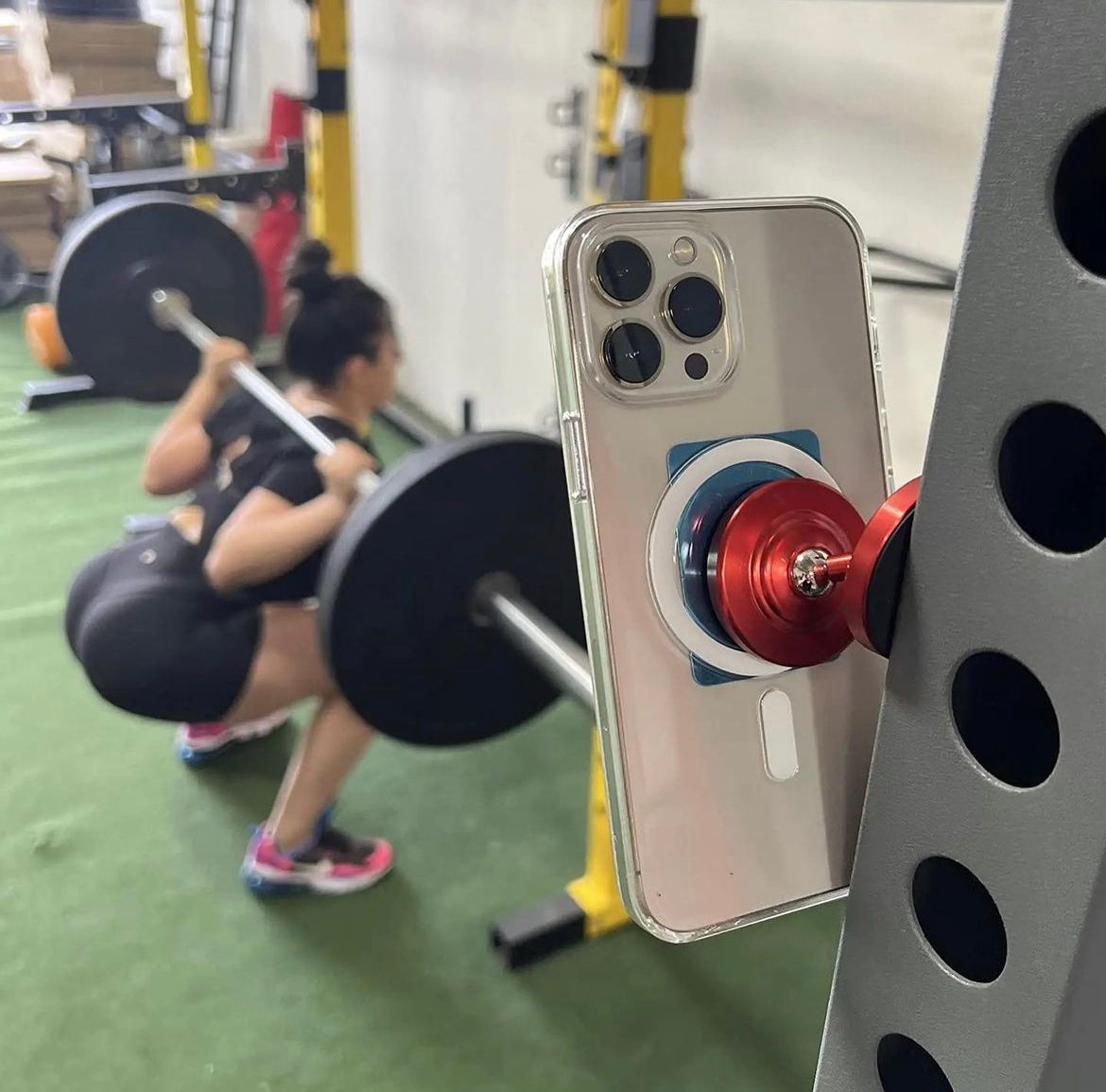 Gym Selfie magneet rood