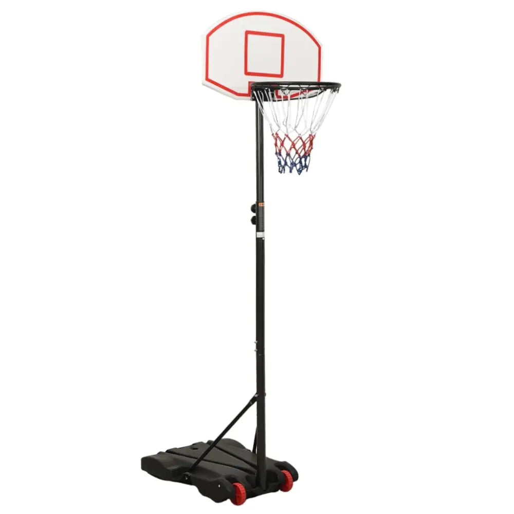 Basketbalstandaard 216-250 cm polyetheen wit - basketbalstaanders