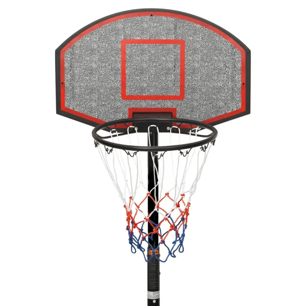 Basketbalstandaard 216-250 cm polyethyleen zwart - basketbalstaanders