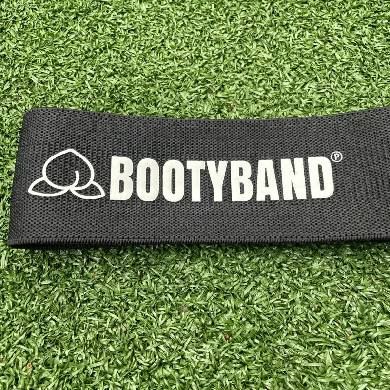 Zwarte verstelbare booty band voor workout, ideaal als verstelbare booty band