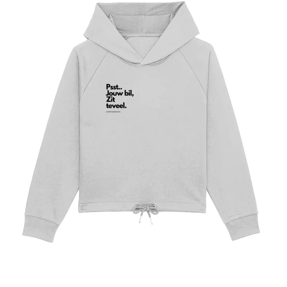 Hoodie Fitness Gympink - X-Small / Heather Grey - Dames