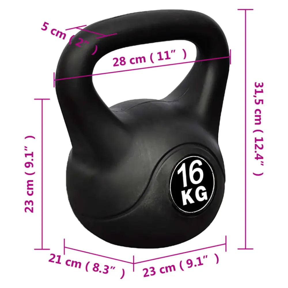 Kettlebell 16 kg - losse gewichten