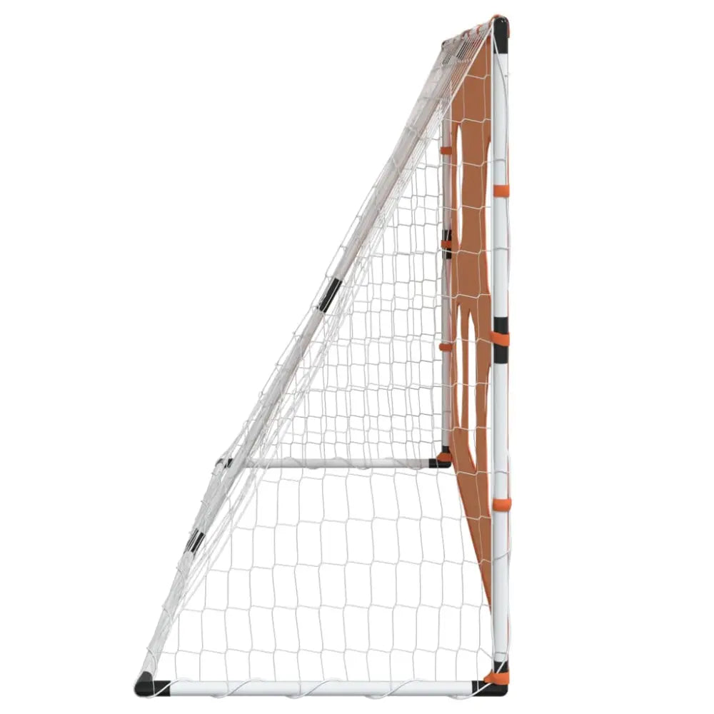 Kindervoetbaldoel met doelmat en bal 182x62x118 cm - voetbaldoelen & -netten