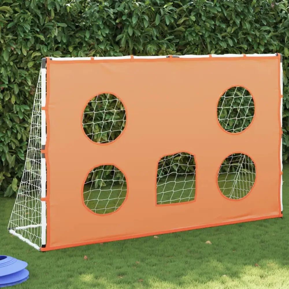 Kindervoetbaldoel met doelmat en bal 182x62x118 cm - voetbaldoelen & -netten