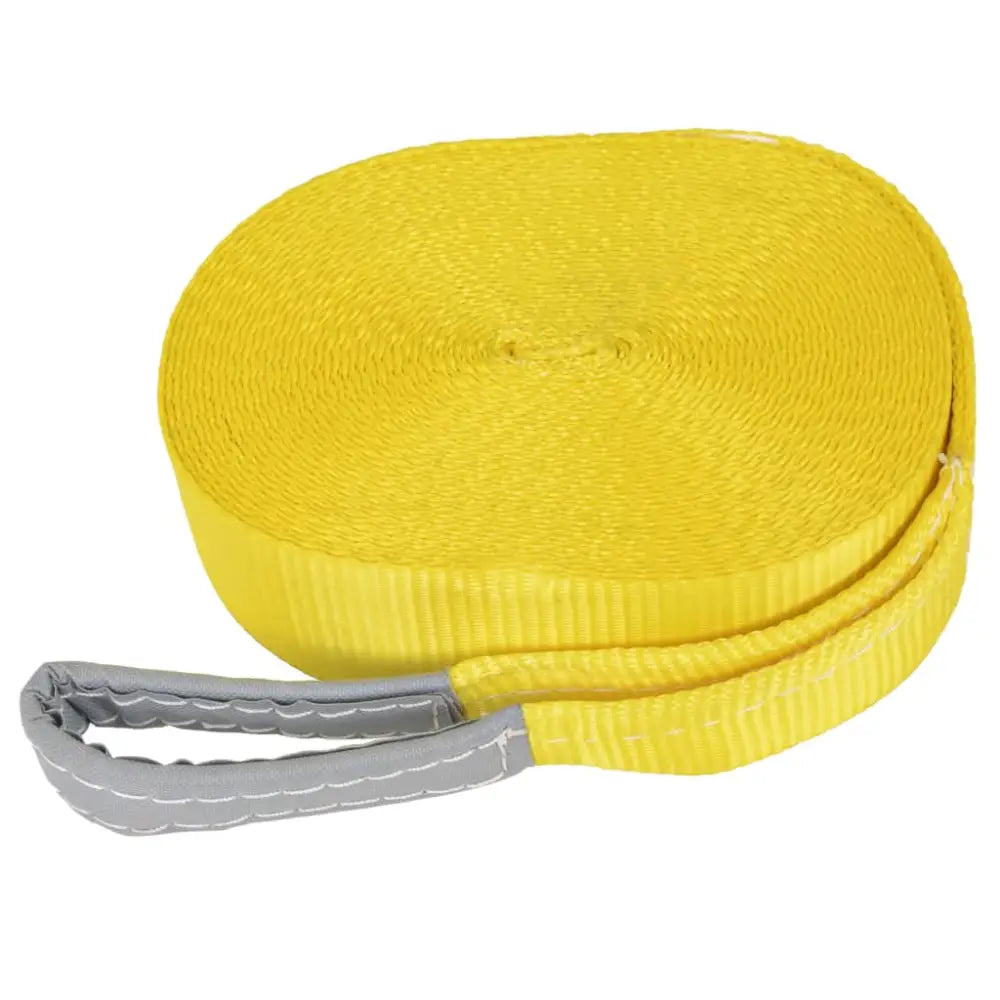 Slackline 15 m x 50 mm 150 kg geel - balanstrainers