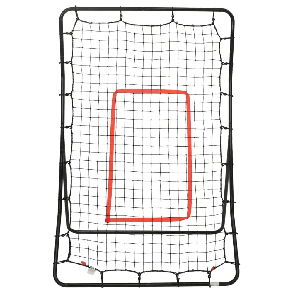 Softbal rebounder 88x79x137 cm staal - voetbaldoelen & -netten