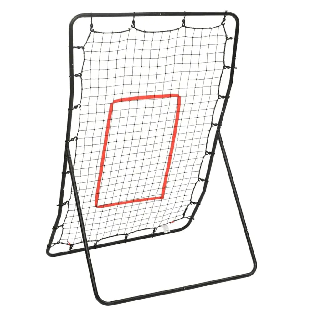 Softbal rebounder 88x79x137 cm staal - voetbaldoelen & -netten