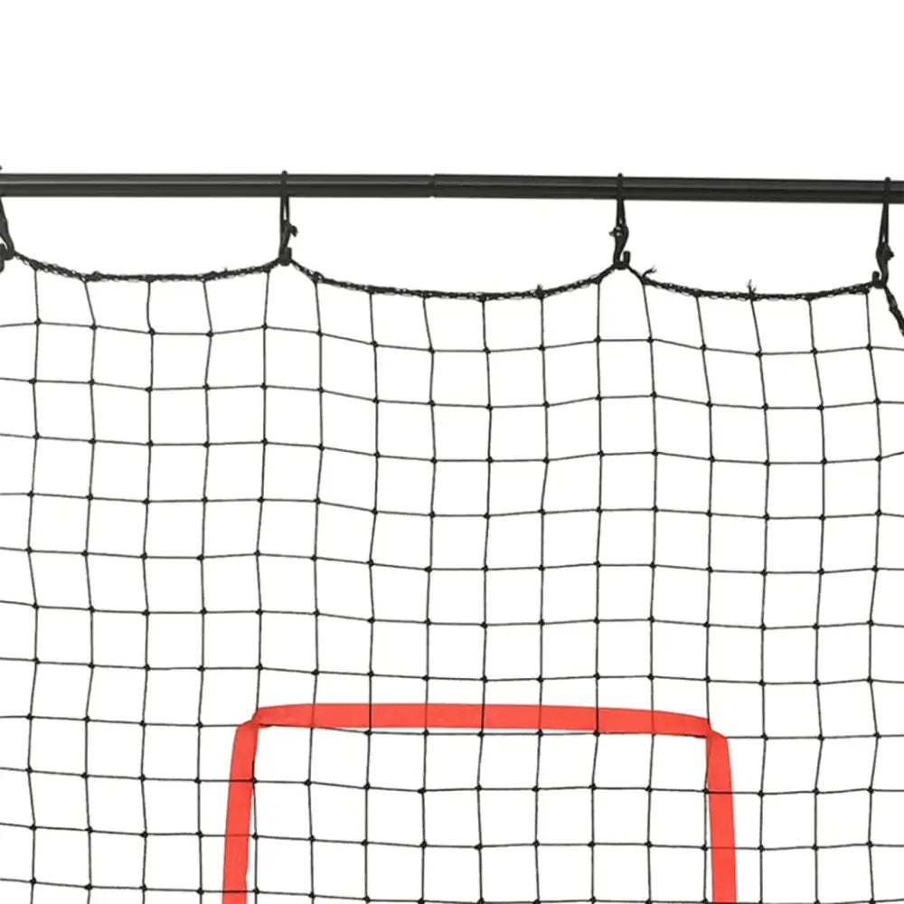 Softbal rebounder 88x79x137 cm staal - voetbaldoelen & -netten