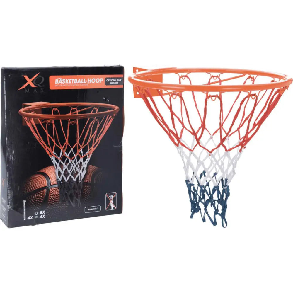 Xq max basketbalring met bevestigingsschroeven - basketbalstaanders